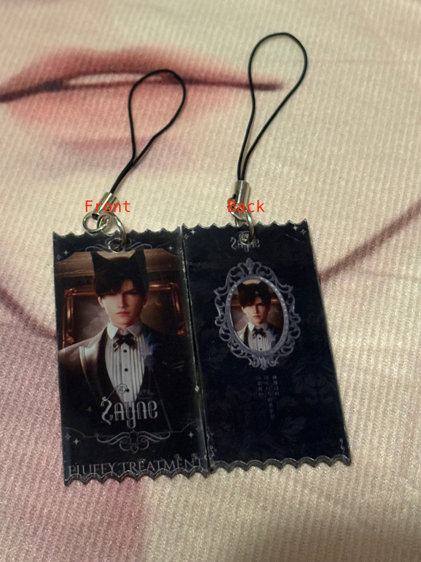 LnD Kitty Butler Keychain