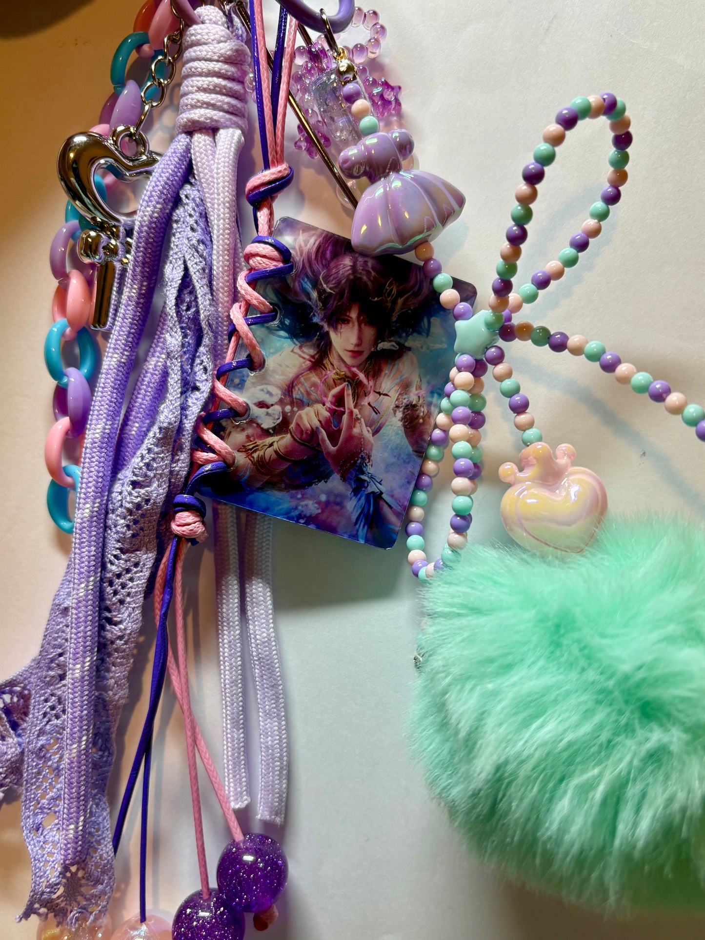 π Love and Deepspace β Myth Book Keychains (Handmade) π