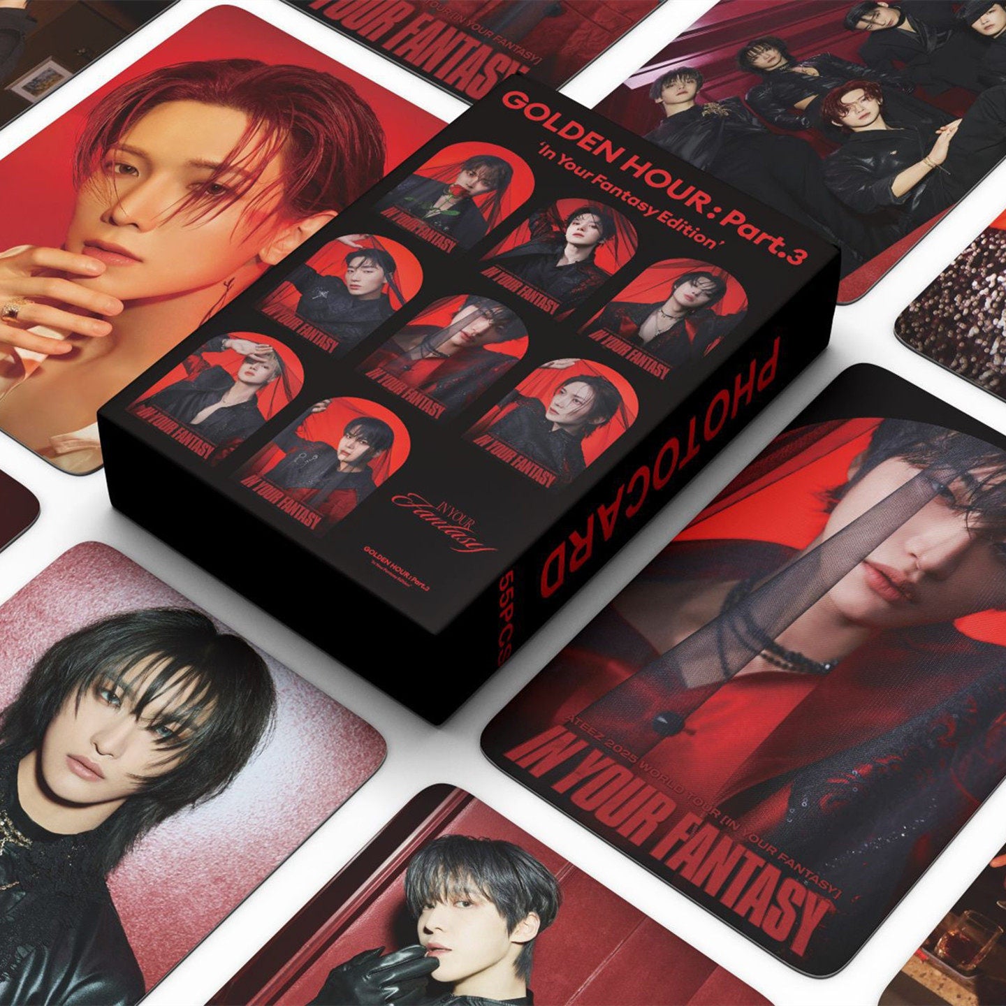 ATEEZ "GOLDEN HOUR: Part.3" - In Your Fantasy Edition Photo Card Set 🎴✨