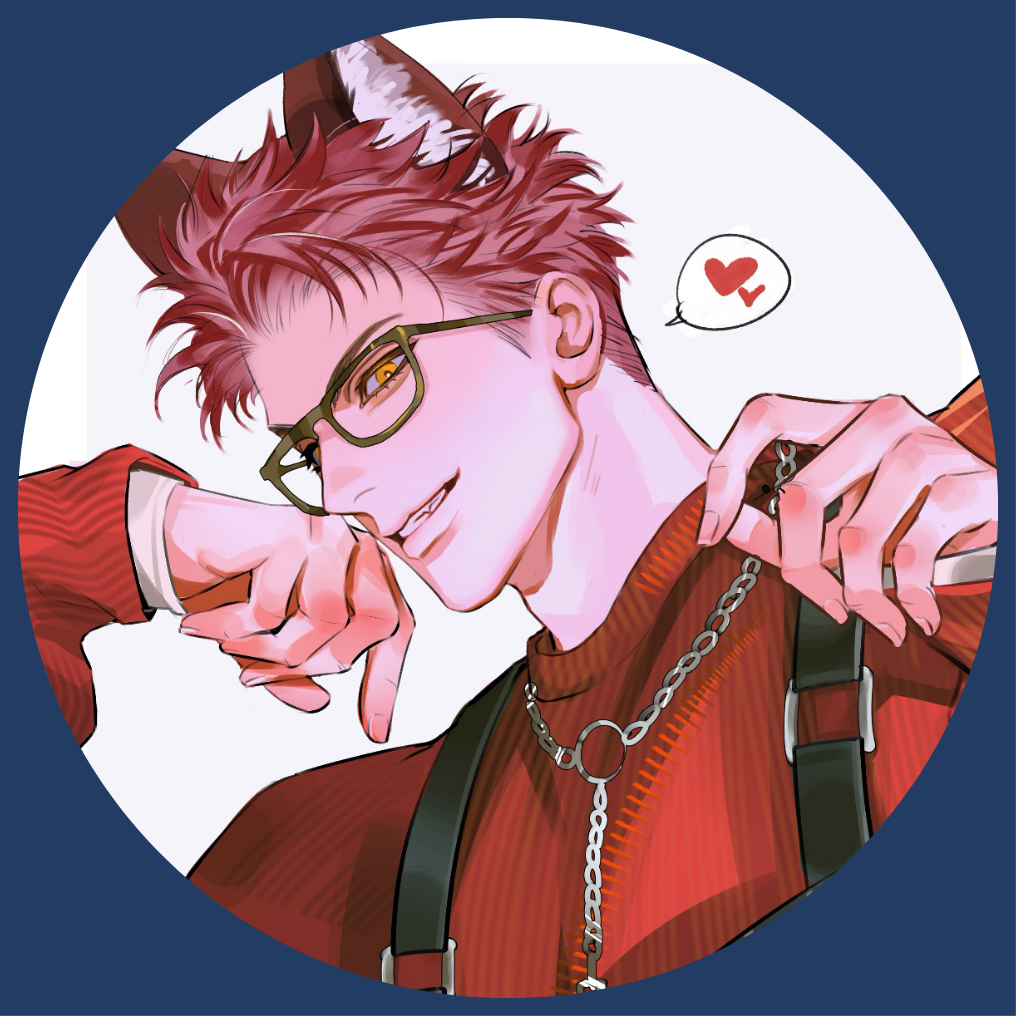 75mm Love and Deepspace Valko Button🐺