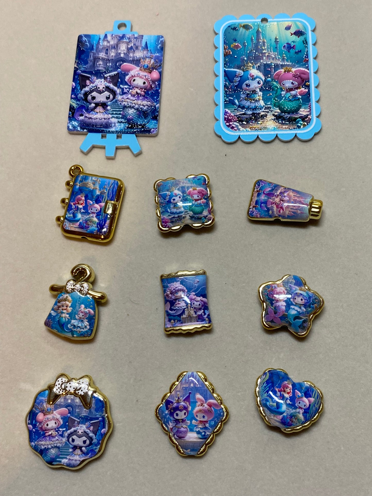 ✨ Printed Bead Character Charm – 3 Styles Available ✨