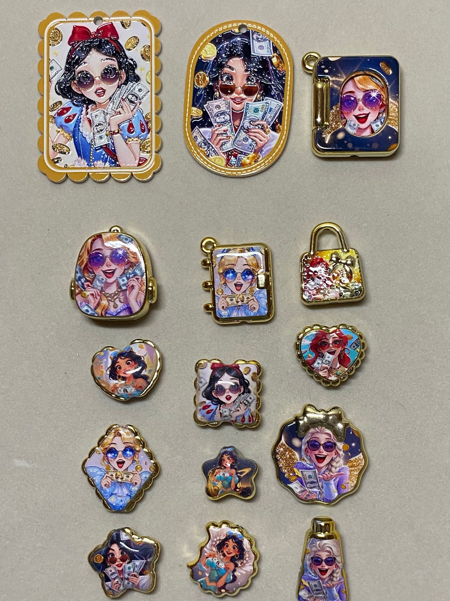 ✨ Printed Bead Character Charm – 3 Styles Available ✨