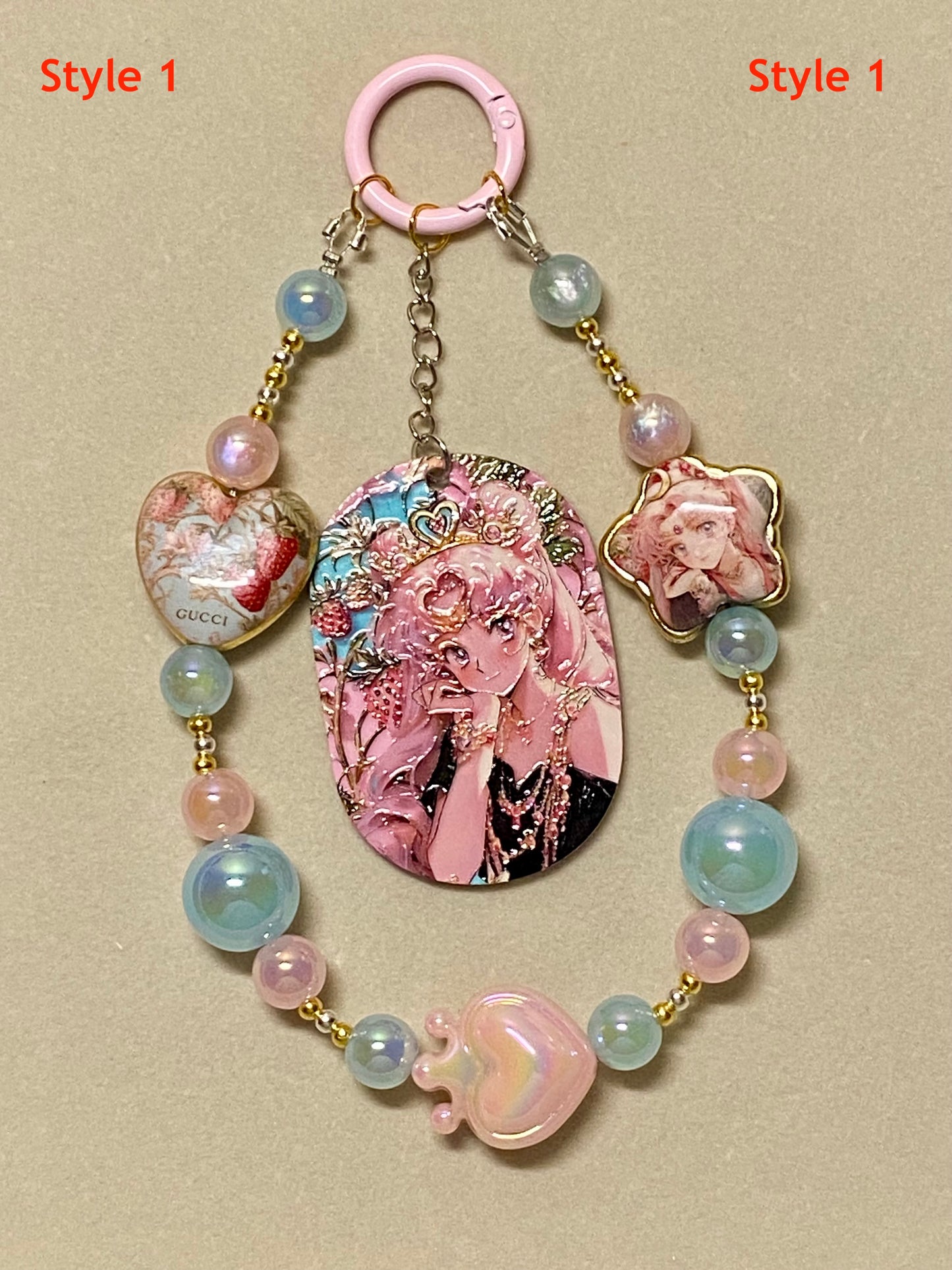 ✨ Printed Bead Character Charm – 3 Styles Available ✨