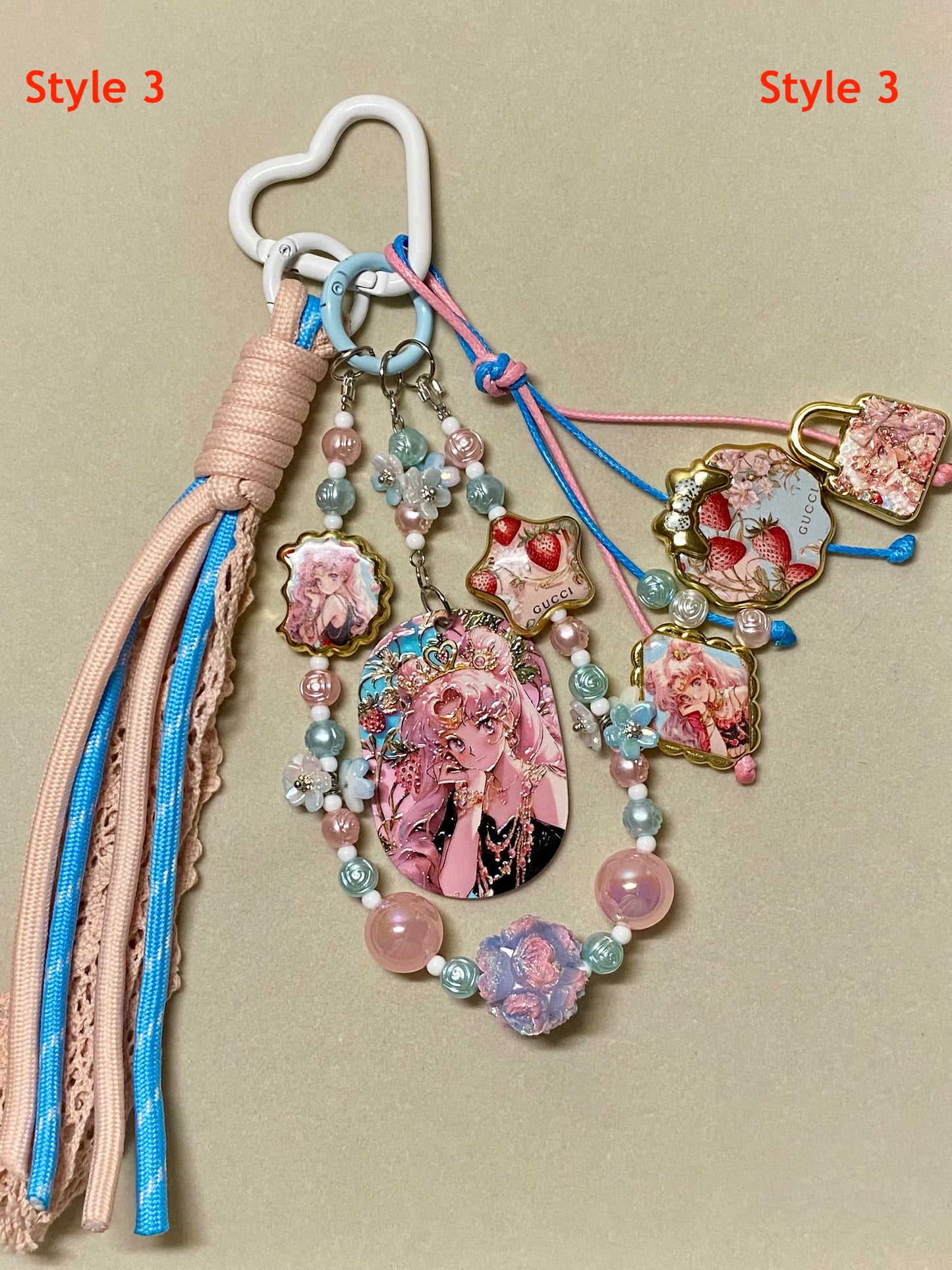 ✨ Printed Bead Character Charm – 3 Styles Available ✨