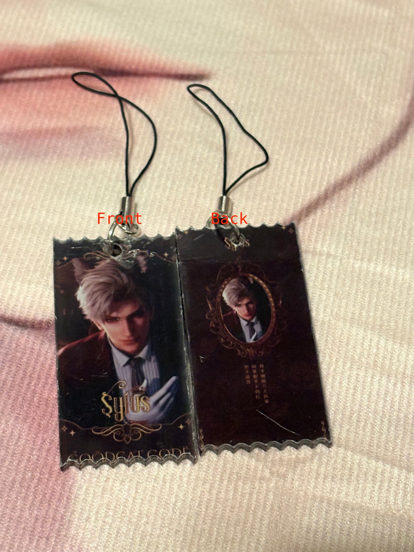 LnD Kitty Butler Keychain