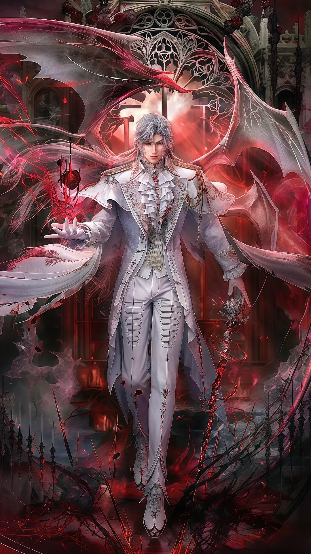 ⭐ Sylus — Silverwing Fiend | Love and Deepspace Myth Photo Set ⭐