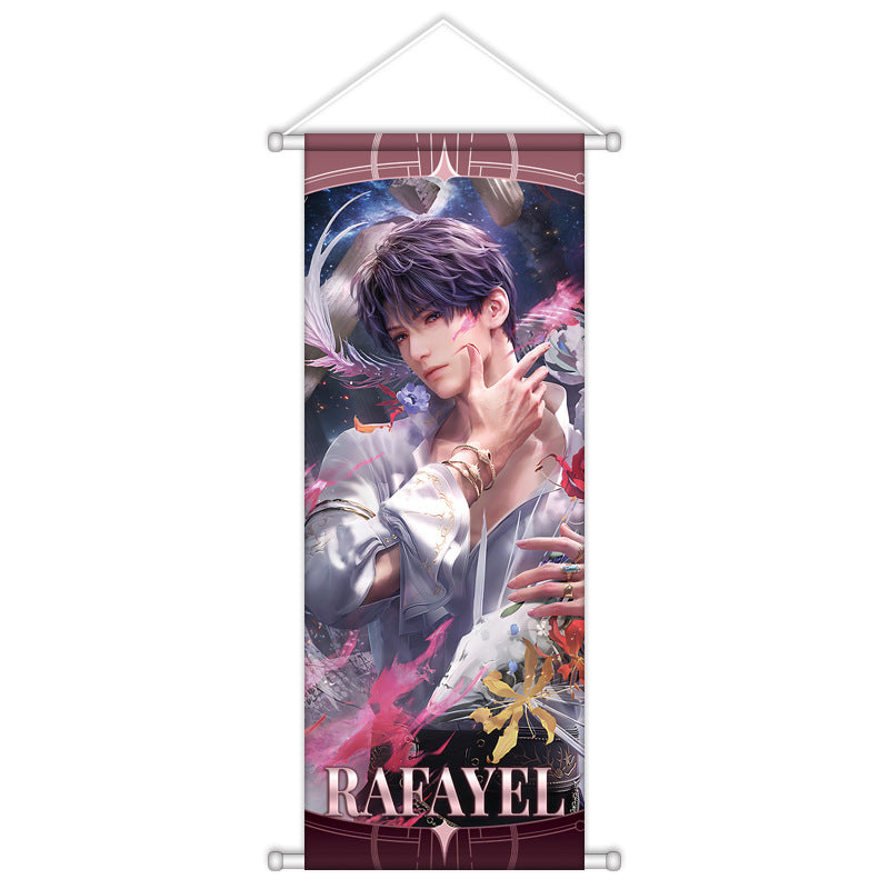Love and Deepspace Fabric Wall Hanger Scrolls – Character Collection 📜