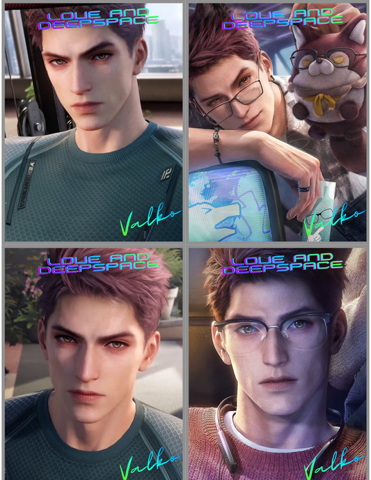 Love and Deepspace Valko Photocard Sets 🐺