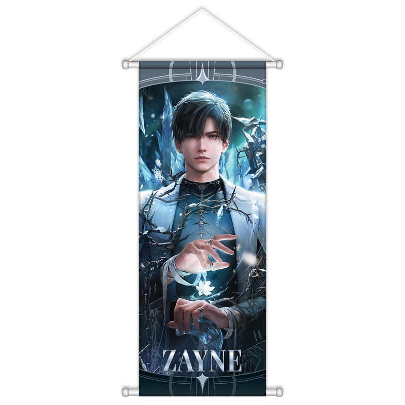 Love and Deepspace Fabric Wall Hanger Scrolls – Character Collection 📜