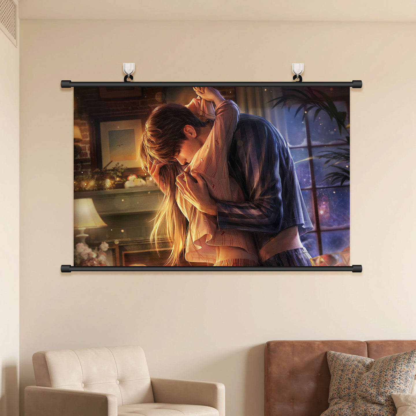 Love and Deepspace Premium Wall Hanger Scrolls - 4 Size Options 🎨✨