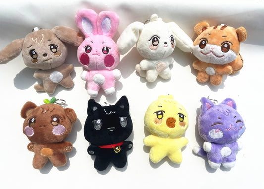 ATEEZ Animal Character Plushies - Adorable Mini Companions 🧸✨