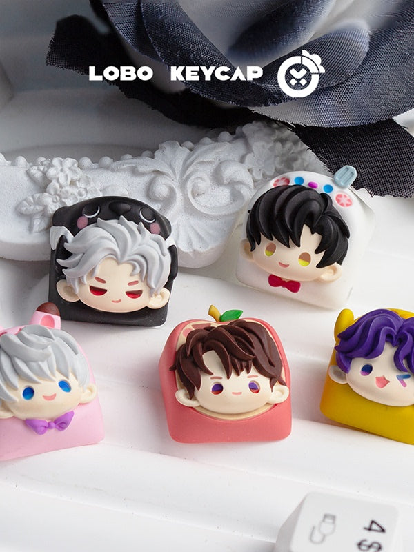 Love and Deepspace 3D Chibi Keycaps – Icon Edition