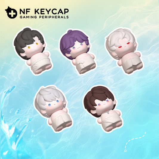 Love and Deepspace 3D Character Keycaps – Chibi Edition