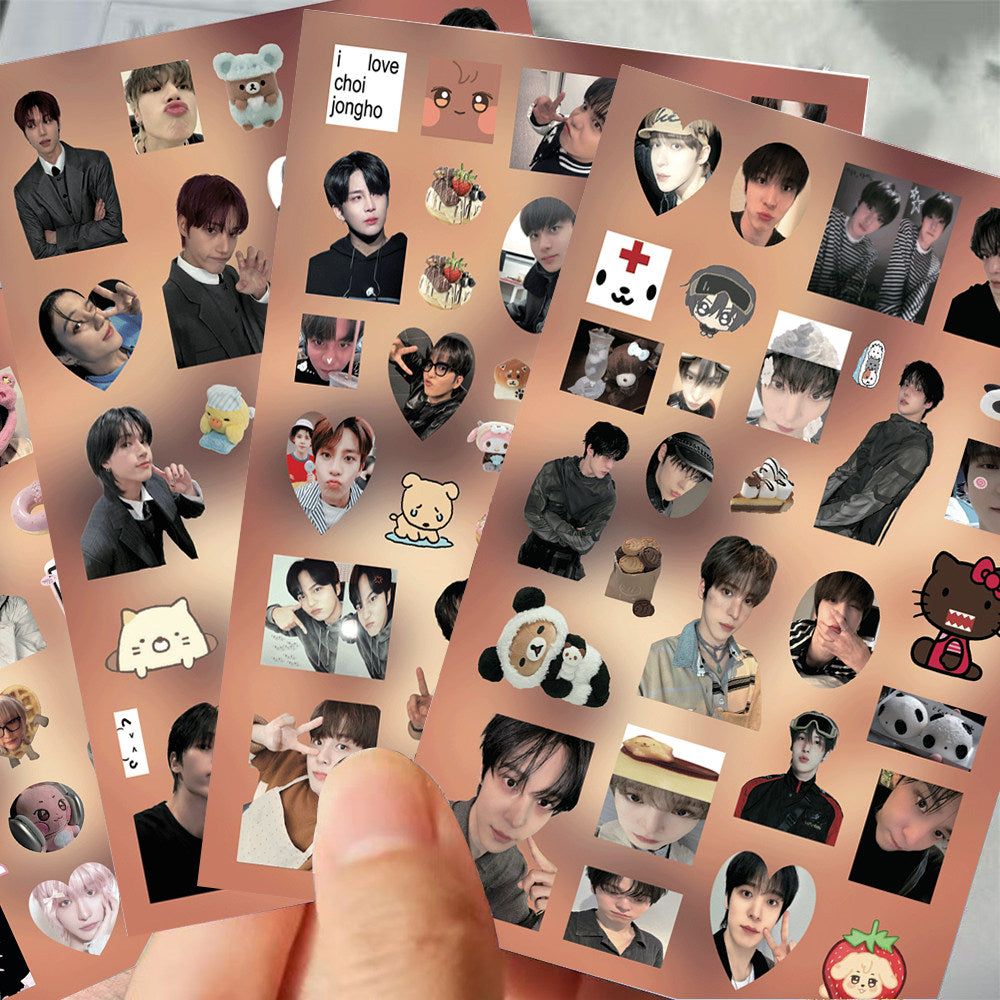ATEEZ Premium Sticker Sheets - 8-Sheet Mega Collection 🎨✨