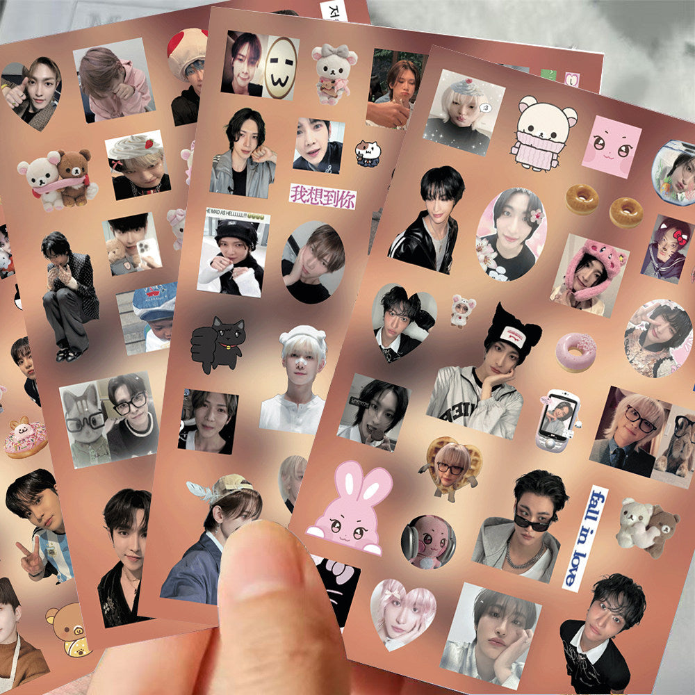 ATEEZ Premium Sticker Sheets - 8-Sheet Mega Collection 🎨✨