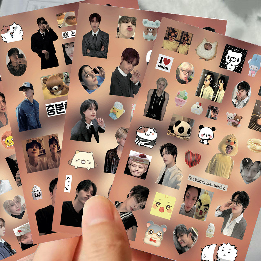 ATEEZ Premium Sticker Sheets - 8-Sheet Mega Collection 🎨✨
