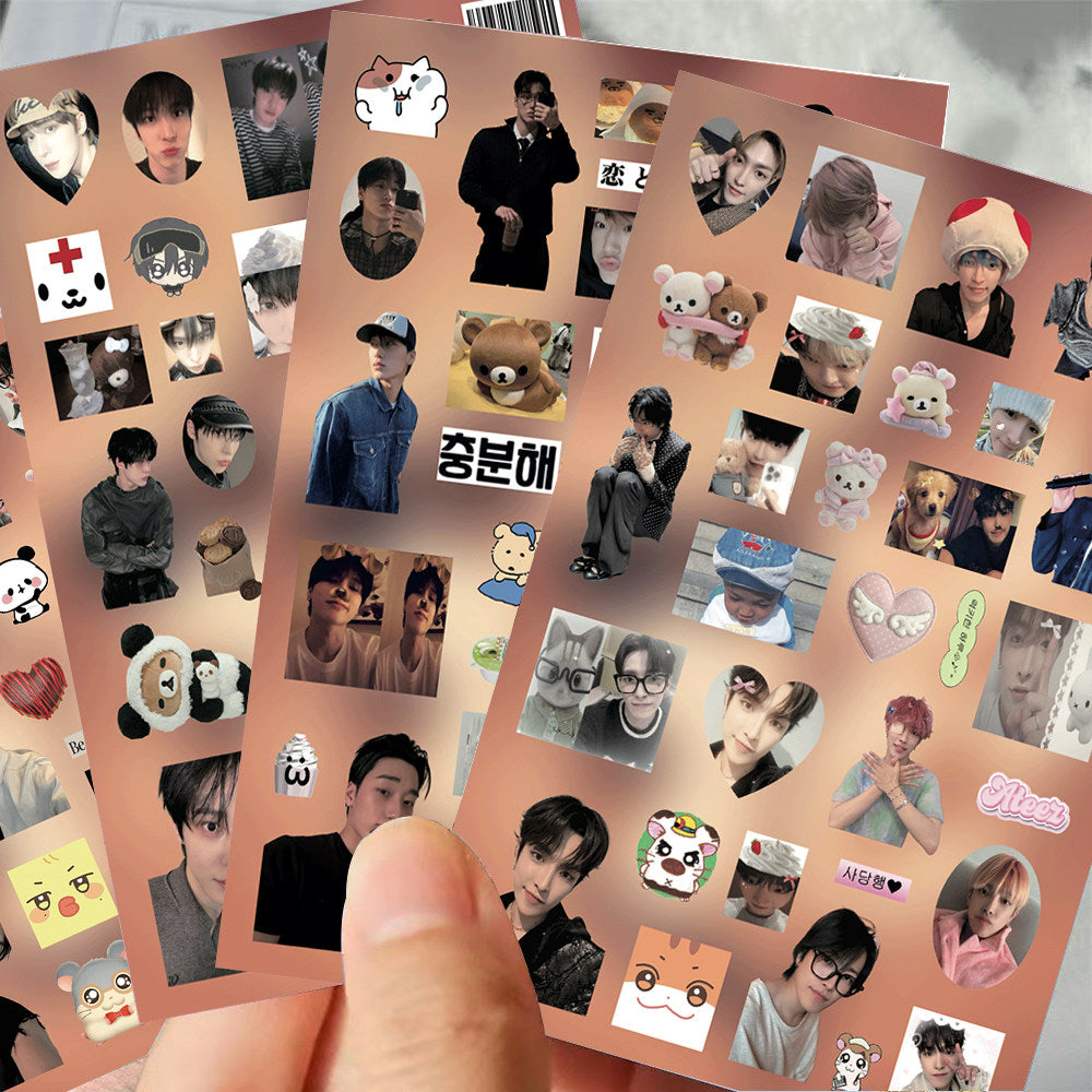 ATEEZ Premium Sticker Sheets - 8-Sheet Mega Collection 🎨✨