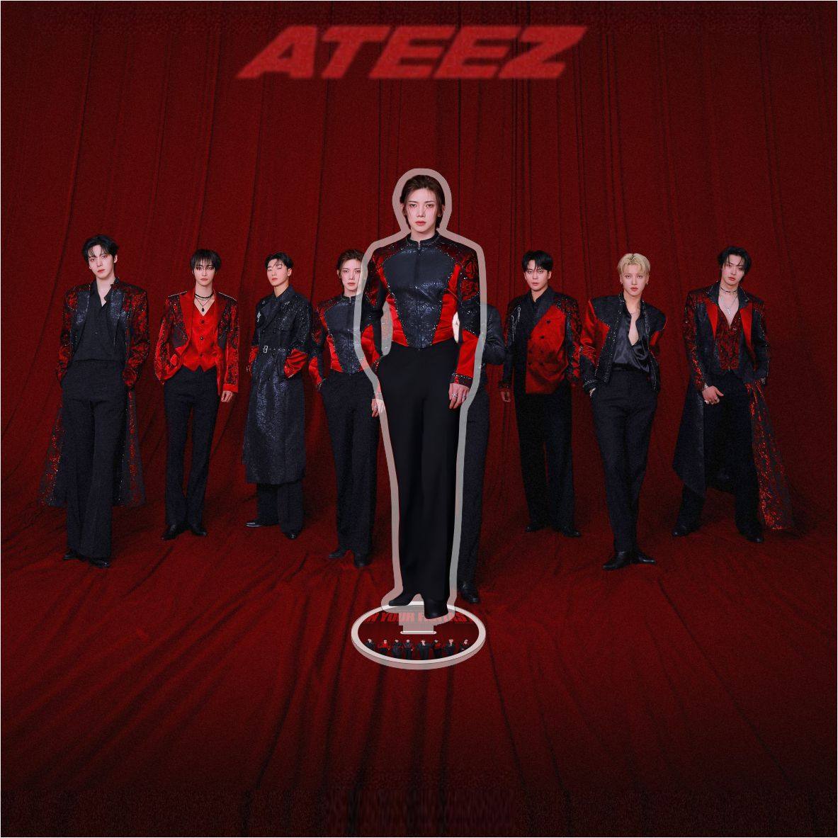 ATEEZ Double-Sided Acrylic Standee - 15cm Premium Display 🎭✨