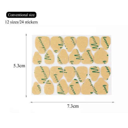 Press-On Nail Adhesive Tabs – Available in Two Sizes 💅🏽