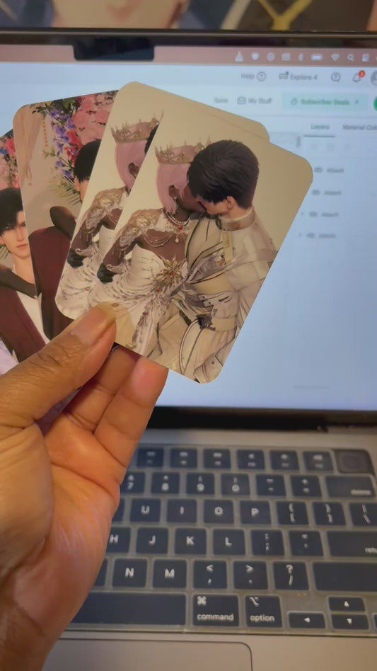 Personalized Love and Deepspace Photocard, Sticker and Bookmark Set ✨