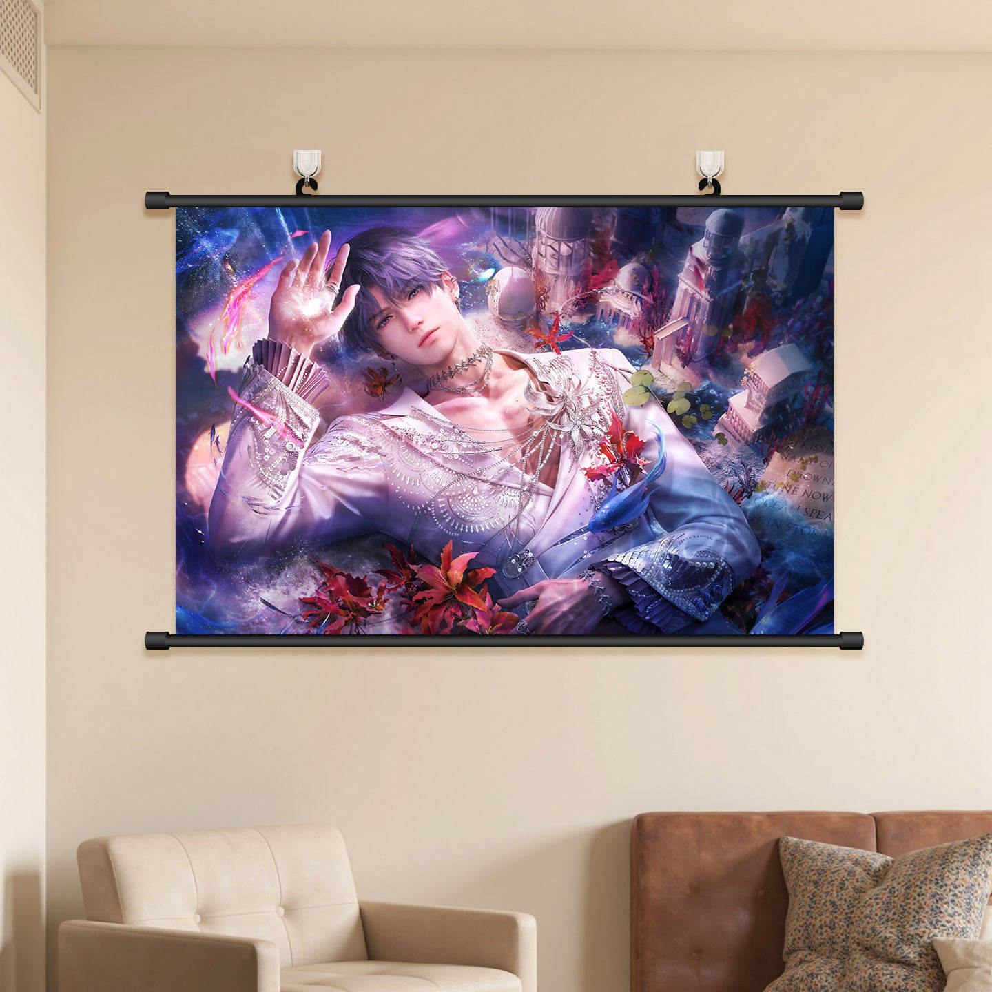 Love and Deepspace Premium Wall Hanger Scrolls - 4 Size Options 🎨✨