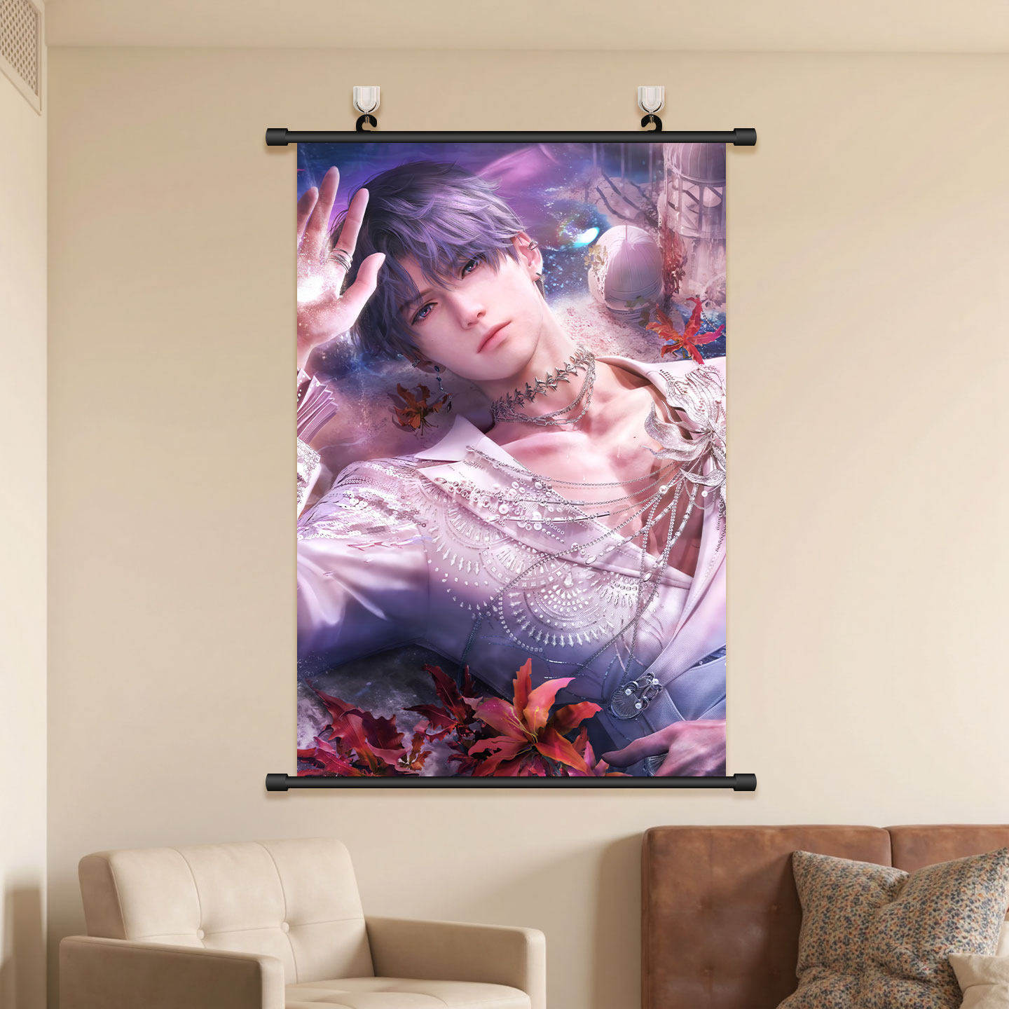Love and Deepspace Premium Wall Hanger Scrolls - 4 Size Options 🎨✨