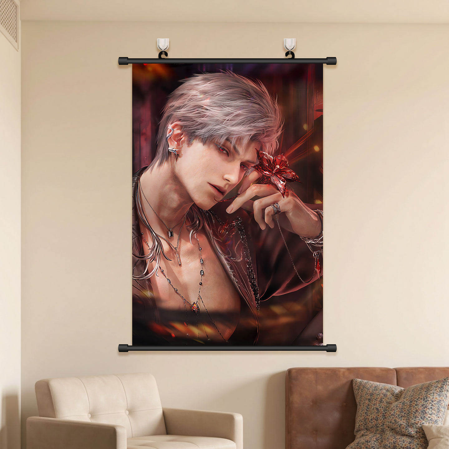 Love and Deepspace Premium Wall Hanger Scrolls - 4 Size Options 🎨✨