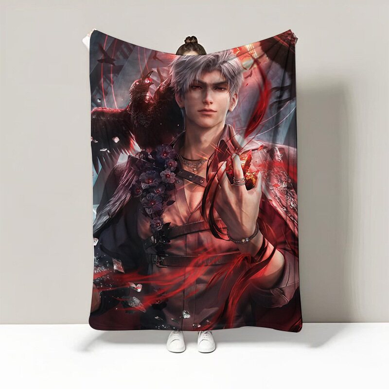 Love and Deepspace Premium Flannel Blankets - 5 Size Options 🛏️✨