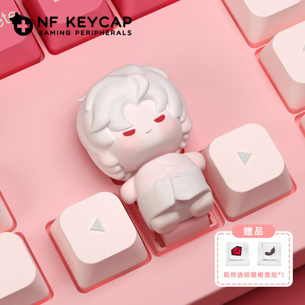 Love and Deepspace 3D Character Keycaps – Chibi Edition