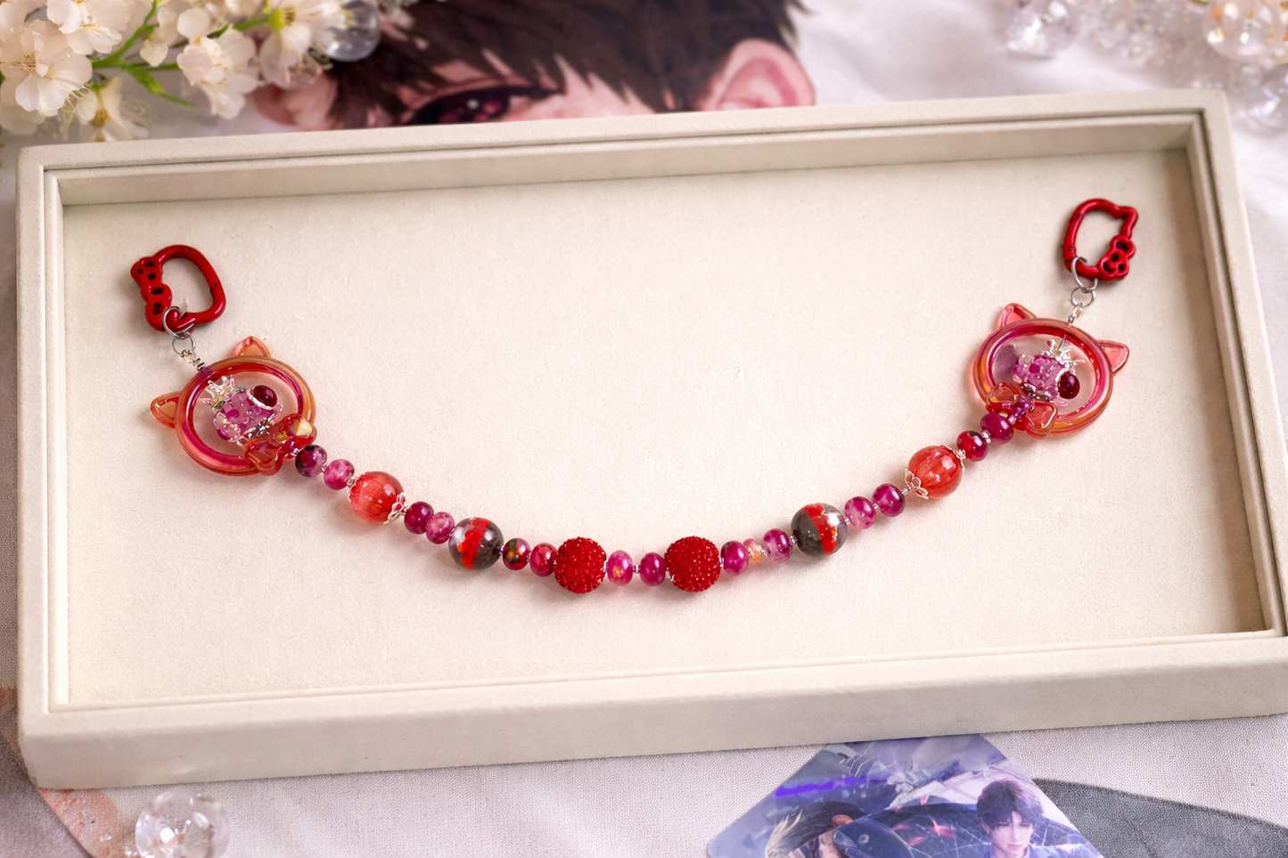 ✨ Handmade Beaded Ita Bag Charm✨