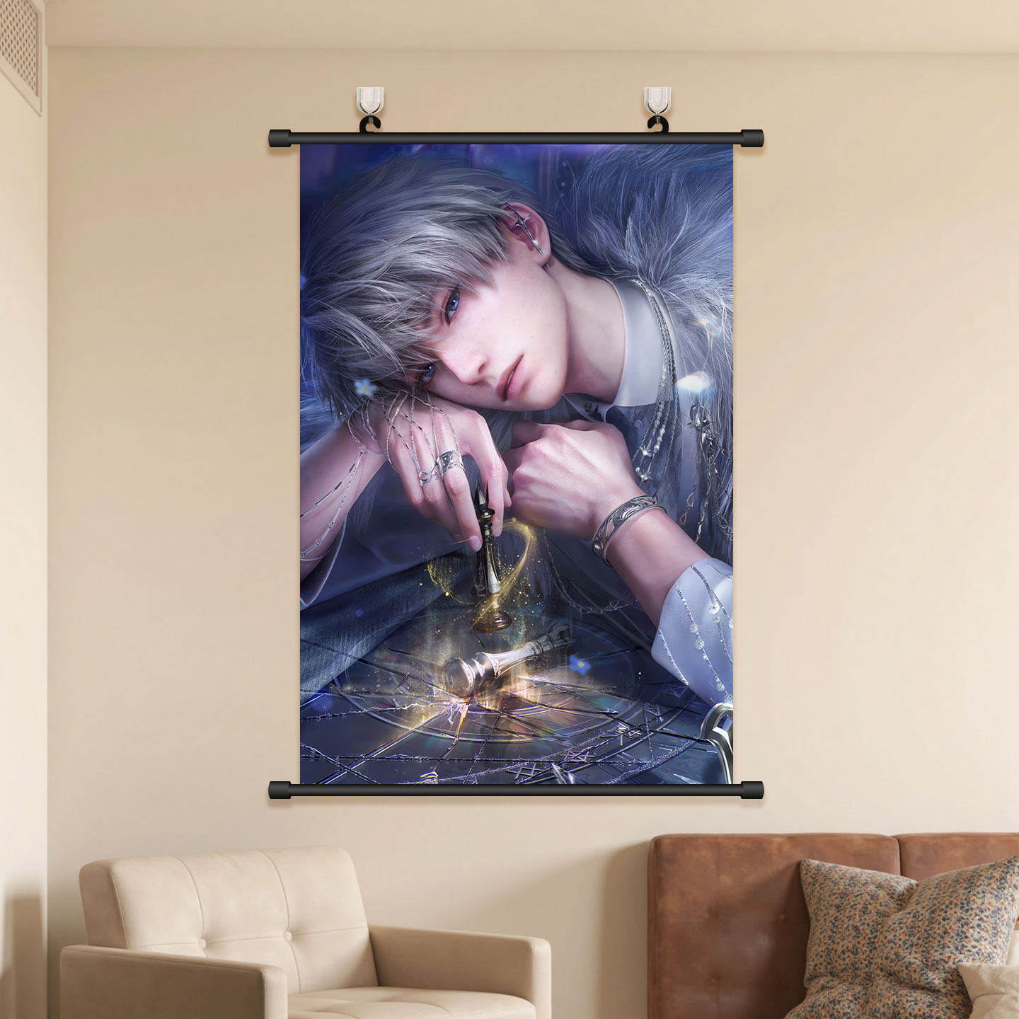 Love and Deepspace Premium Wall Hanger Scrolls - 4 Size Options 🎨✨